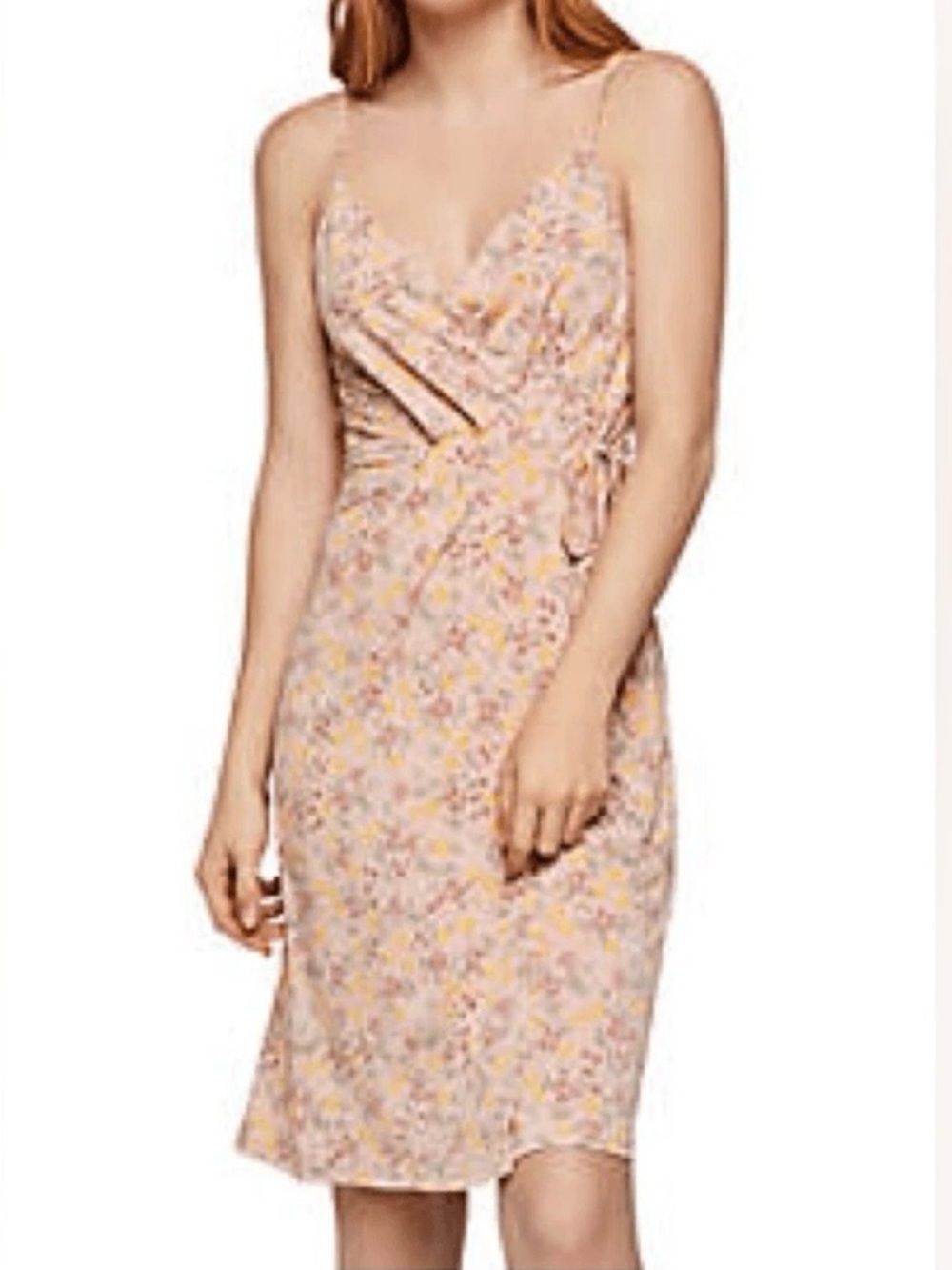 BCBGeneration Floral Wrap Dress